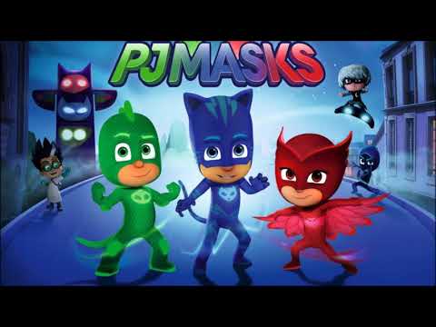כח פיג'יי פתיח ללא שירה איכות גבוהה -  pj masks HD instrumental/karaoke theme opening