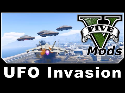 GTAV Mod Spotlight - UFO Invasion