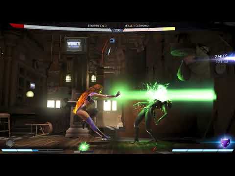 Starfire VS Catwoman