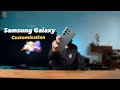 Samsung galaxy customisation