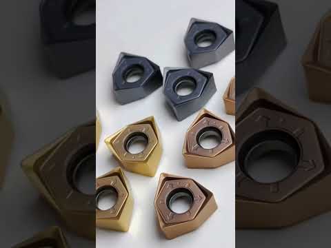 WNMU080608 High-Feed Milling Inserts | Superior Roughing Efficiency