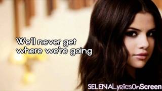 Selena Gomez &amp; The Scene - Round And Round (Lyrics Video)