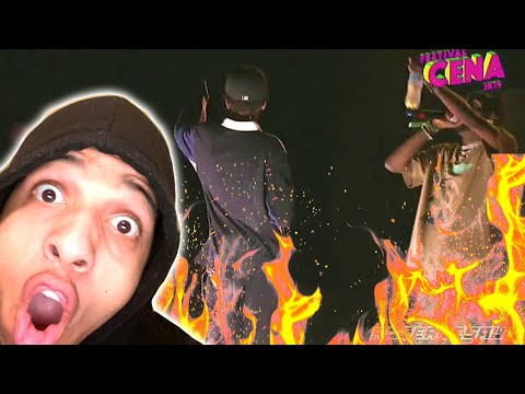 DEREK - Faz a Pose (Ao Vivo no Festival Cena 2k19) GRINGO LIT REACTION! 🔥