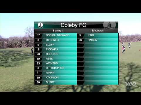 Lincolnshire & District Sunday League - Cranwell FC 1 - 5 Coleby FC