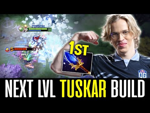 TOPSON Bringing TUSKAR to the NEXT LEVEL - 200 IQ BUILD! DOTA 2