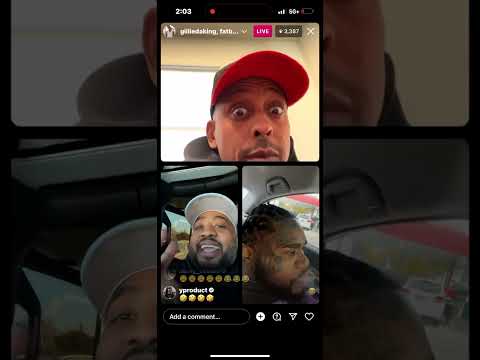 Queenzflip vs. Fatboy sse Instagram Live 1/8/ 2024