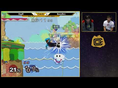 RapM (Luigi) VS. Busy Boi (Falco) Losers Semis - The Cave Melee