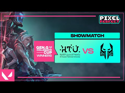 Ghools Esports (GLS) vs Al Hussein Technical University (HTU) | VALORANT Showmatch | Best of 5