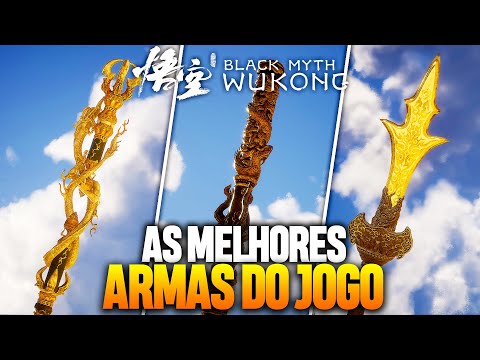 As 7 MELHORES ARMAS de BLACK MYTH WUKONG! Que deixam o JOGO MAIS FÁCIL e VOCÊ NÃO PODE PERDER!