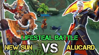 New Sun VS Alucard [King Monkey VS King Lifesteal] #Experiment