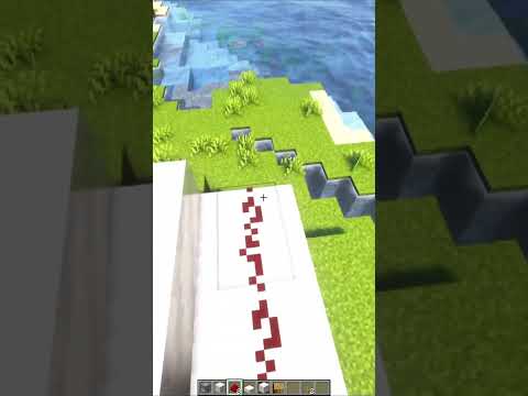 EPIC Minecraft Lava Door Trick! Mind-Blowing!