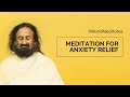 20 Minute Meditation For Anxiety Relief | Guided Meditation with Gurudev Sri Sri Ravi Shankar