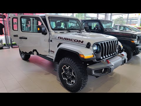 First Look ! 2023 Jeep Wrangler Rubicon - Silver Color