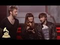 Lady Antebellum accepting the GRAMMY for Song ...