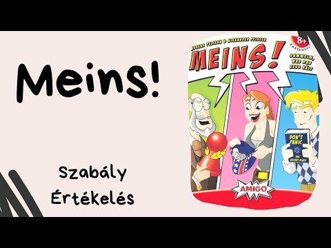 Vásároljunk hülyeségeket: Meins! társasjáték játékbemutató és szabályismertető - Társasozz Okosan!