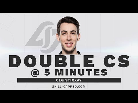 Stixxay Doubles his Opponent's CS at 5 Minutes