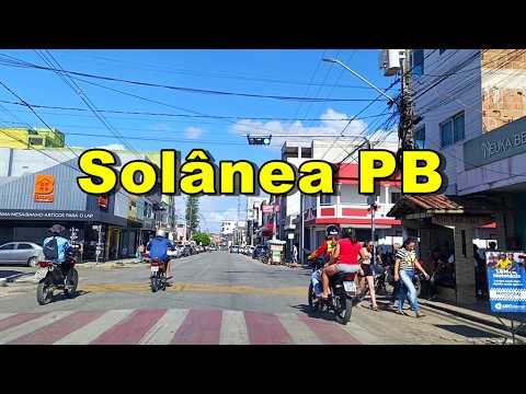 Passeio pelas Ruas de Solânea PB 