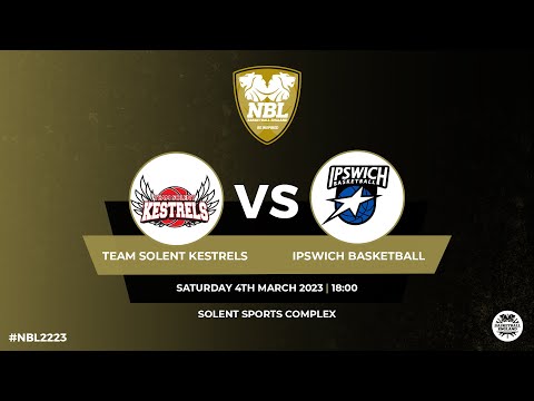 WNBL1: Team Solent Kestrels v Ipswich Basketball Club - 04.03.23