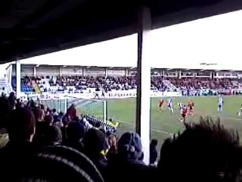 Roberts penalty Huddersfield Town v Hartlepool
