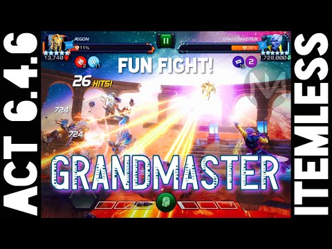Act 6.4.6 Grandmaster Boss Fight - No Items