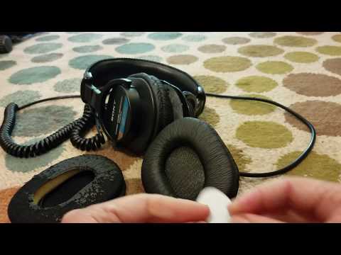 How to Install / Remove / Replace / Upgrade Sony MDR-7506 Headphones Ear Pads