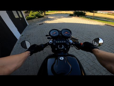 1982 Honda CX500 cafe racer POV drive in Germany 🇩🇪