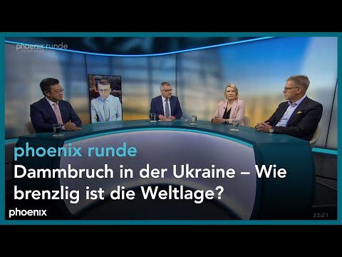 phoenix runde: Dammbruch in der Ukraine – Wie brenzlig ist die Weltlage?
