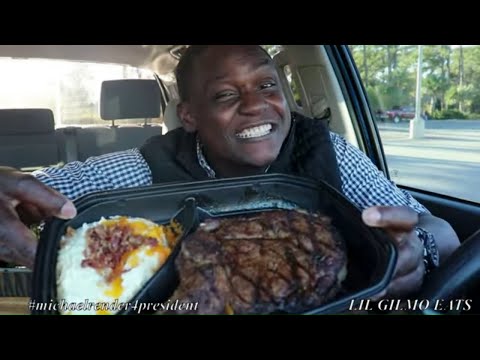 LONGHORNS STEAKHOUSE MUKBANG | EATING SHOW | OUTLAW RIBEYE | LOADED MASHED POTATOES | 롱혼 스테이크 하우스 묵방