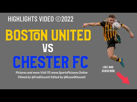 Boston United vs Chester FC 29-10-22