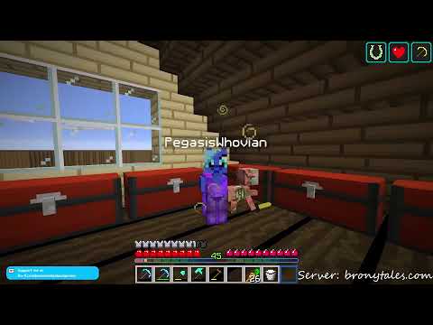 Bronytales Minecraft Server: My Little Pony Modded Minecraft #24 [Full Stream]