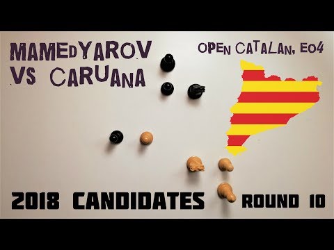 Mamedyarov and Caruana battle for the lead in a fighting Catalan ⎸2018 Candidates, Round 10