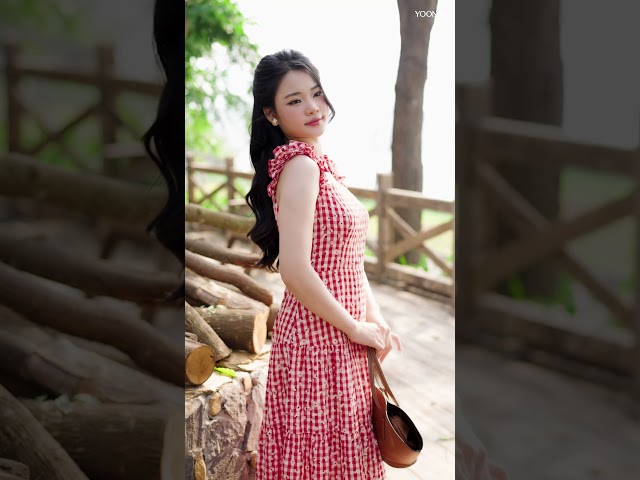EHN9X342 - Đầm thô hoa