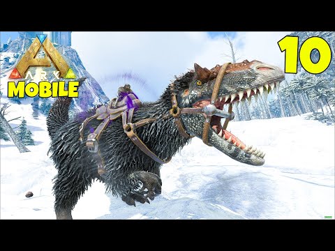 Taming High Level Yutyrannus for My Upcoming Boss Fights! - The Island Episode 10 | Ark Mobile