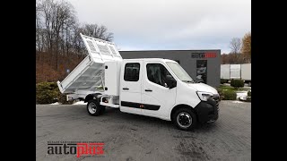 Renault MASTER&nbsp;WYWROTKA PODW&Oacute;JNA KABINA DOKA 6 MIEJSC TEMPOMAT LEDY BLIŹ volquete < 3.5t | Imagen 4 - Autoline