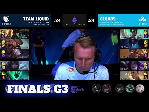 C9 vs TL - Game 3 | Grand Finals LCS 2021 Mid-Season Showdown | Cloud 9 vs Team Liquid G3 full game