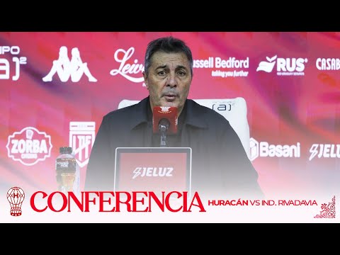 Conferencia de Prensa vs Independiente Rivadavia