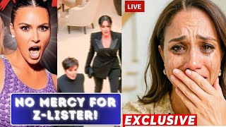OMG! Meghan In Panic Mode After Angry Kim Kardashian SUES Her For Harassing Kris Jenner For Her PR.
