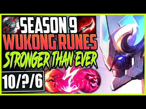 SEASON 9 WUKONG RUNES | OUR BUILD IS STRONGER THAN EVER | LoL Wukong vs Yasuo TOP Season 9 Gameplay