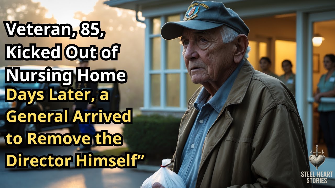 Veteran 85, Kicked Out of Nursing Home — Days Later a General Arrived to Remove the Director Himself
