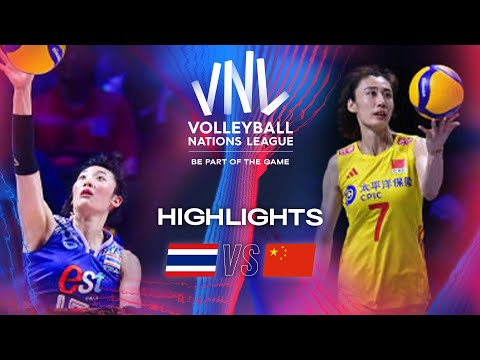 🇹🇭THA vs. 🇨🇳CHN - Highlights | Week 2 | Women's VNL 2024