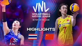 Download lagu 🇹🇭THA vs. 🇨🇳CHN - Highlights | Week 2 | Women's VNL 2024 mp3