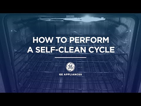 Part of a video titled How to Perform a Self-Clean Cycle - YouTube