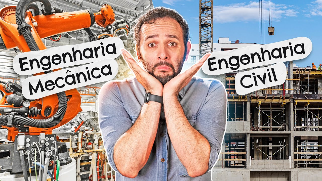 ENGENHARIA CIVIL e MECÂNICA: construindo o mundo #VocêPodeSer Ep. 7