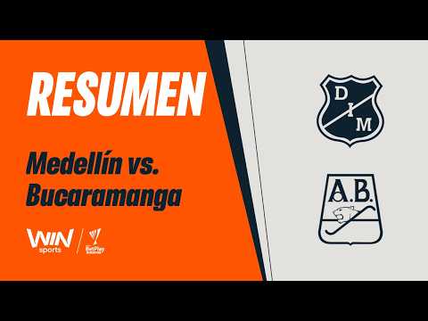 Medellín vs. Bucaramanga (summary and goals) | Liga BetPlay Dimayor 2026-1 | Matchday 9