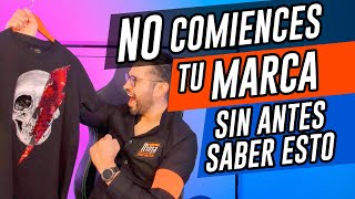 Cómo iniciar una marca de ropa !💥👕 Guía definitiva !! ✅