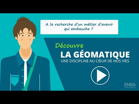 La géomatique, une discipline au coeur de nos vies