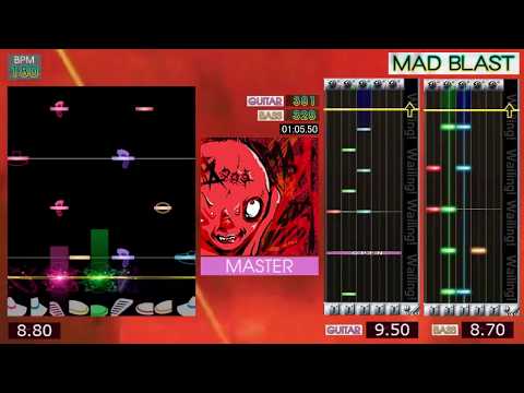 GITADORA / MAD BLAST - MASTER (GUITARFREAKS 9thMIX & drummania 8thMIX)