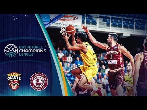 Telenet Giants Antwerp v Lietkabelis - Full Game - Basketball Champions League 2018-19