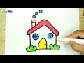 How To Draw A Simple House How To Draw A Dream House