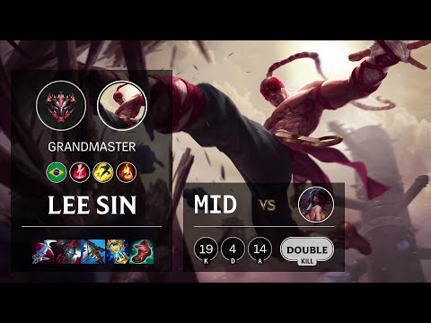 Lee Sin Mid vs Akali - BR Grandmaster Patch 11.7
